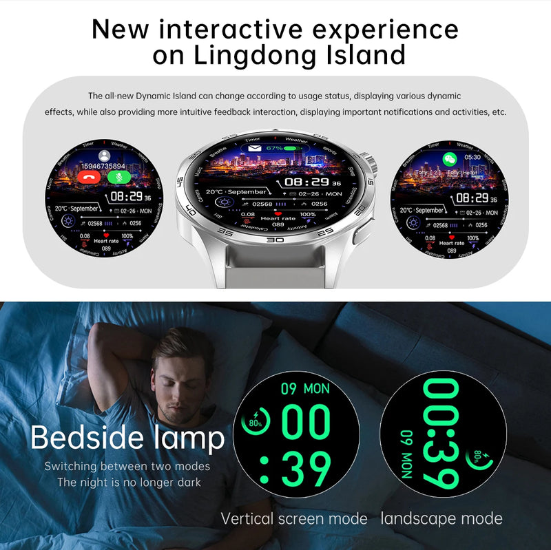 Smartwatch GT5 PRO 5 Pro AMOLED HD Screen