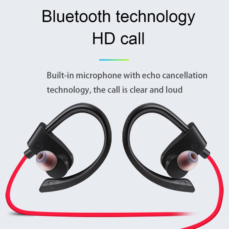 Fone sem fio Bluetoooth Sport Music H Stereo Bass