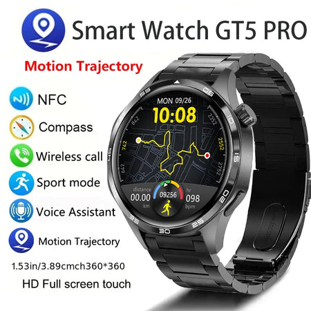 Smartwatch GT5 PRO 5 Pro AMOLED HD Screen